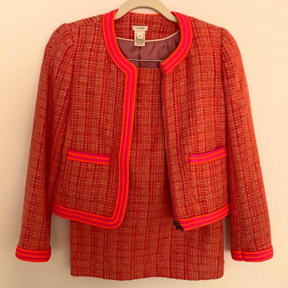 J.Crew suit. Good Condition. Waist 24/25